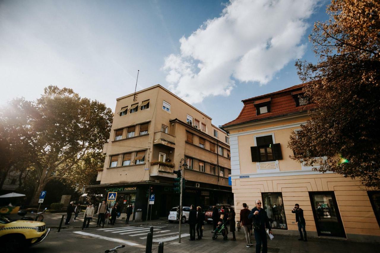 Apartament Tribunei Leilighet Sibiu Eksteriør bilde